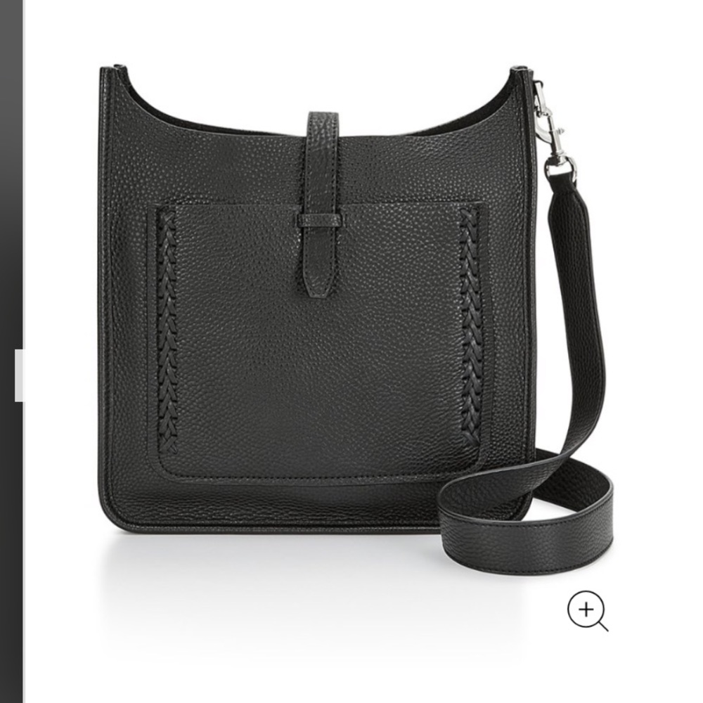 Rebecca Minkoff black leather crossbody